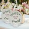 Wrapables Acrylic Diamond Place Card Holders for Wedding, Parties, Holidays, Special Events Table Decor (12pcs)